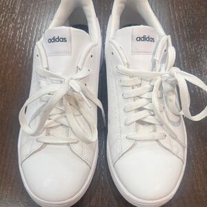 Adidas Advantage Men’s Shoes - Triple White - Size 7.5 - Like New